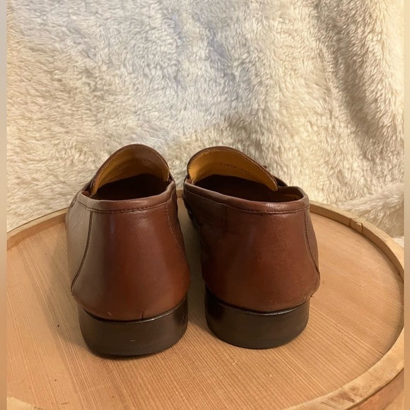 Mezlan Men’s Dress Shoes Tassels Slip-On Leather Loafers Size 10.5 - Picture 4 of 11